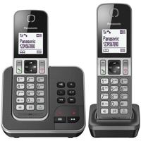 Panasonic KX-TGD322FRG Duo draadloos antwoordapparaat Zwart Panasonic KX-TGD322FRG Duo draadloos antwoordapparaat Zwart
