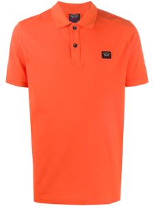 Paul & Shark polo à logo - Orange