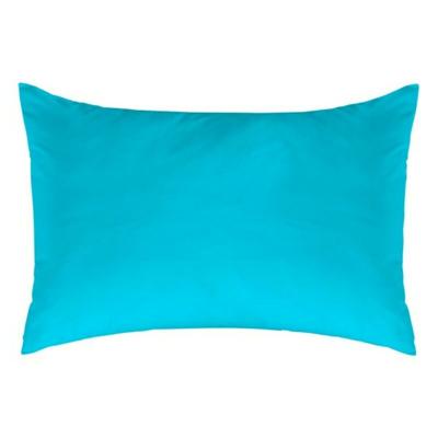 Kussensloop Naturals Turkoois - Maat: 45 x 110 cm