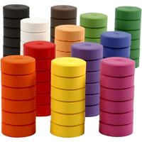 Colortime Waterverf, h: 16 mm, d 44 mm, navulling, 72 stuk/ 1 doos Colortime Waterverf, h: 16 mm, d 44 mm, navulling, 72 stuk/ 1 doos