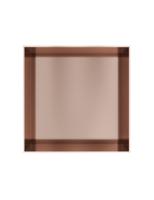 Hotbath &MORE Inbouwnis 30x30x10cm frameless Geborsteld Koper PVD