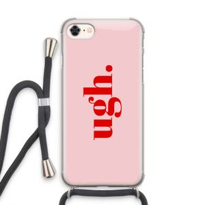 Ugh: iPhone 8 Transparant Hoesje met koord