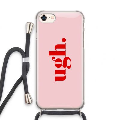 Ugh: iPhone 8 Transparant Hoesje met koord