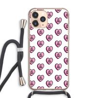 GIRL POWER: iPhone 11 Pro Max Transparant Hoesje met koord GIRL POWER: iPhone 11 Pro Max Transparant Hoesje met koord