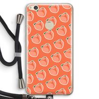 Just peachy: Huawei Ascend P8 Lite (2017) Transparant Hoesje met koord