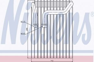 Verdamper, airconditioning 92237
