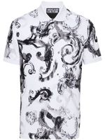 Versace Jeans Couture polo à motif baroque - Blanc - thumbnail