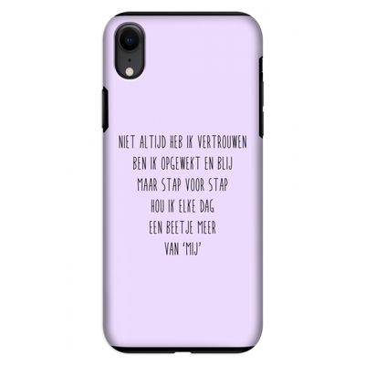 Zelfvertrouwen: iPhone XR Tough Case