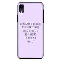 Zelfvertrouwen: iPhone XR Tough Case