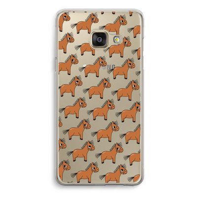 Pony: Samsung Galaxy A3 (2016) Transparant Hoesje