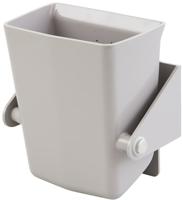 AFVALBAK WANDMONTAGE GRIJS RAL 7036 (3370) AFVALBAK WANDMONTAGE GRIJS RAL 7036 (3370)