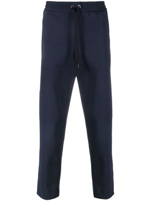 Moncler pantalon de jogging à coupe courte - Bleu