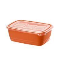 Rotho eco magnetrondoos 1.9l papaya rood Rotho eco magnetrondoos 1.9l papaya rood