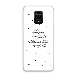 Confetti: Xiaomi Redmi Note 10 Lite Transparant Hoesje