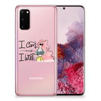 Samsung Galaxy S20 Telefoonhoesje met Naam i Can