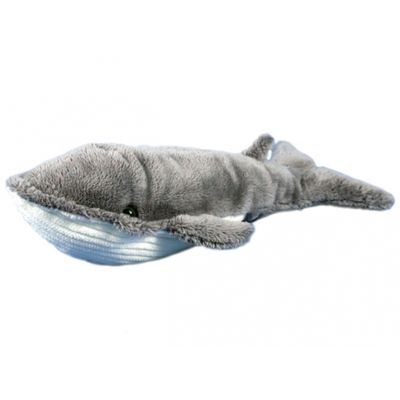 Pluche knuffel blauwe vinvis 23 cm