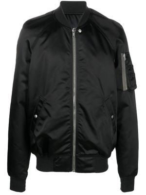 Rick Owens veste bomber à fermeture zippée - Noir