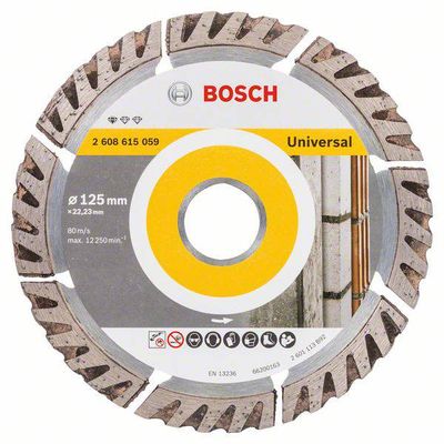 Bosch Accessoires Diamantschijf standaard for Universal 125 mm - 2608615059