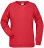 James & Nicholson JN8021 Ladies´ Sweat - /Red - XS