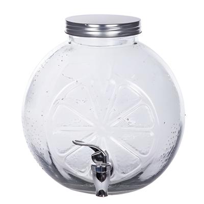 Alessandro Drankdispenser Citrus - 5 liter - glas - limonadetap - 17 x 22 x 24 cm
