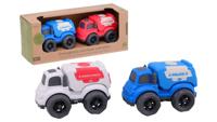 Johntoy John toy jouéco 2 hulpdienstvoertuigen