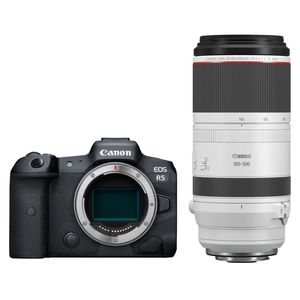 Canon EOS R5 systeemcamera Zwart + RF 100-500mm f/4.5-7.1 L IS USM