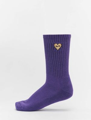 Mister Tee / Sokken Heart Embroidery 3 Pack in bont