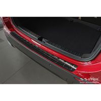 Zwart RVS Bumper beschermer passend voor Mercedes GLA-Klasse II H247 2020- 'Ribs' AV245179 Zwart RVS Bumper beschermer passend voor Mercedes GLA-Klasse II H247 2020- 'Ribs' AV245179