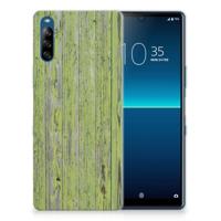 Sony Xperia L4 | Bumper Hoesje | Green Wood