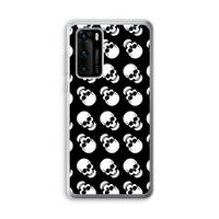 Musketon Skulls: Huawei P40 Transparant Hoesje Musketon Skulls: Huawei P40 Transparant Hoesje