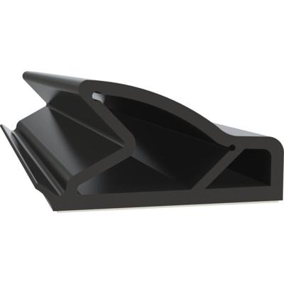Deventer zelfklevende afdichtingsprofiel - S 6699 A - sponning 15-17 mm - zwart