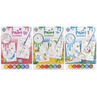Moxy Paint by number A4 formaat