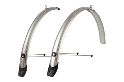 Pol Spatbordset 28"/ 51mm isport towny - zilver