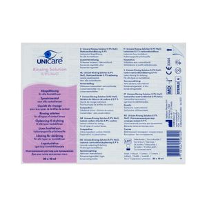 Unicare Rinsing solution 0.9% NaCI 30 st (10 ml)