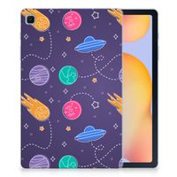 Samsung Galaxy Tab S6 Lite | S6 Lite (2022) Leuke Siliconen Hoes Space - thumbnail