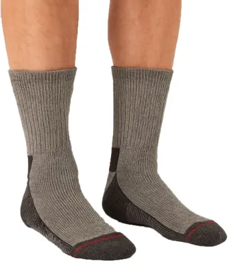 Teckel 2-paar unisex wollen sokken - Thermo - Wollen sokken met badstof zool - Thermosokken heren en dames