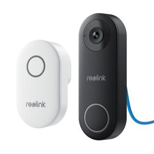 Reolink D340P - 5 MP bedrade videodeurbel met bel, PoE, persoonsdetectie, tweewegaudio, werkt met NVR's