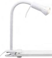 Brilliant Witte bureaulamp Flex met klem 24705T05 - thumbnail