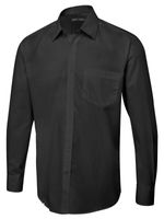 Uneek UC713 Men's Long Sleeve Poplin Shirt (Tailored Fit)