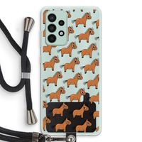 Pony: Samsung Galaxy A52s 5G Transparant Hoesje met koord