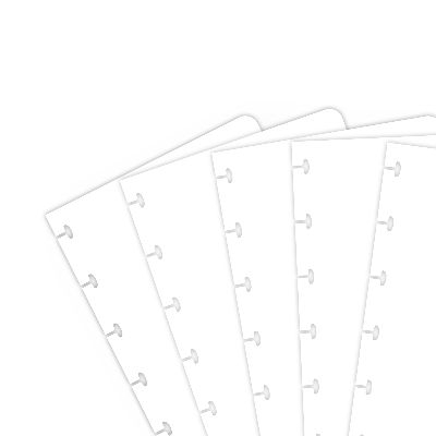 Set Extra Pagina's-A6 - blanco