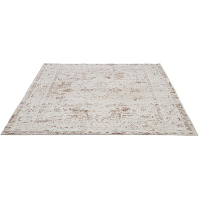 Leen Bakker - Vloerkleed Annur - Crème/bruin - 160x230 Cm - Jute/Polyester - Crème#Beige