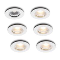 LED-inbouwspot Udis wit dimbaar IP65