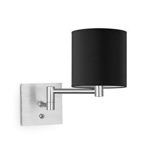 Light depot - wandlamp swing bling Ø 16 cm - zwart - Outlet