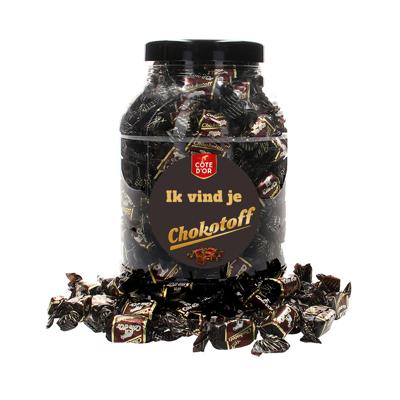 Côte d'Or Chokotoff chocolade - "Ik vind je Chokotoff" - 1600g