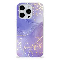 Hoesje maken voor iPhone 15 Pro Watercolor Paars