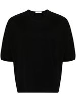 LEMAIRE t-shirt en coton mercerisé - Noir - thumbnail