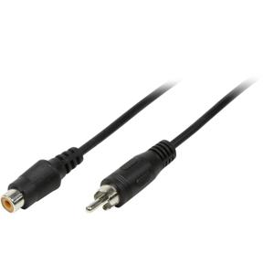 LogiLink CA1033 Cinch Audio Aansluitkabel 10.00 m Zwart (mat)