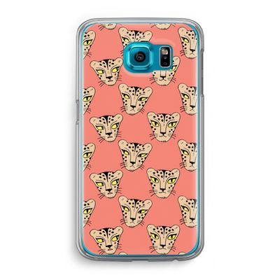 Tijger: Samsung Galaxy S6 Transparant Hoesje