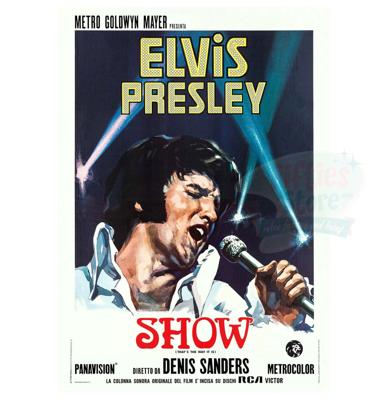 Elvis Presley Show Poster A1 59,4 x 84 cm